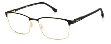 Designer Men Carrera Eyeglasses: 262 - Black & Gold(1) - SpecSMART Eye Clinic (Diagonal View)